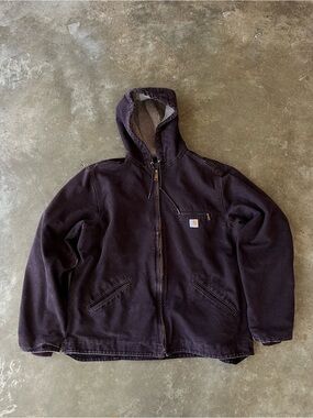 Carhartt Sherpa Lined hooded Jacket